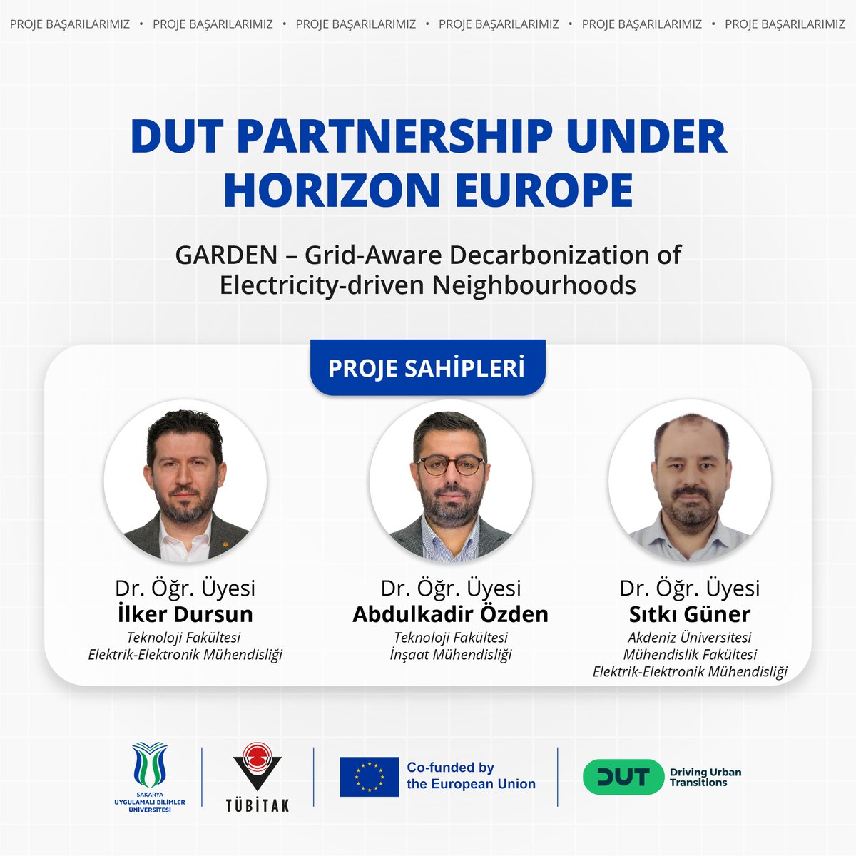 🔋🇪🇺Uluslararası konsorsiyum tarafından yürütülen ‘GARDEN’ isimli AB projesinin Türkiye ayağındaki çalışmaları SUBÜ liderliğinde gerçekleştiriliyor.

Detaylar 👇
🔗haber.subu.edu.tr/node/25260