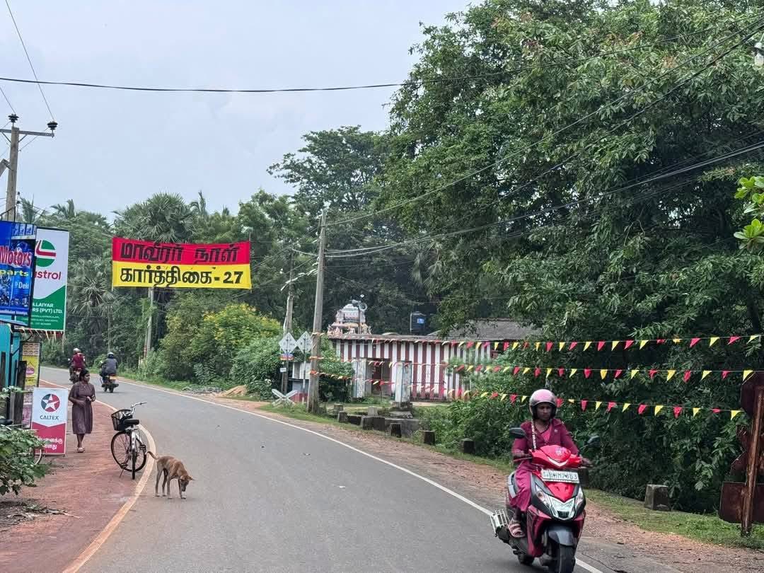 Tamil Eelam…

The nation of my ancestors…

For centuries, we have built up this society…

Our fighters aimed to free the nation from alien supremacists…

And transform our society for the better…

We will never forget…

The fight goes on…

(📸: <a href="/itskeeran/">Keeran</a>, <a href="/fromtamileelam/">𝐒𝐭𝐫𝐞𝐞𝐭𝐬 𝐨𝐟 𝐓𝐚𝐦𝐢𝐥𝐞𝐞𝐥𝐚𝐦 👣</a>)