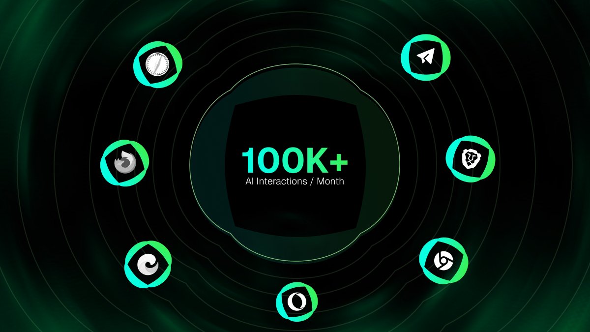 Olivia_Network's tweet image. Over 100K AI interactions were recorded this month on Olivia Network.

Each one between live users and deployed agents across browsers, apps, and bots.

Adoption of AI Agents is not a goal, it is already happening.