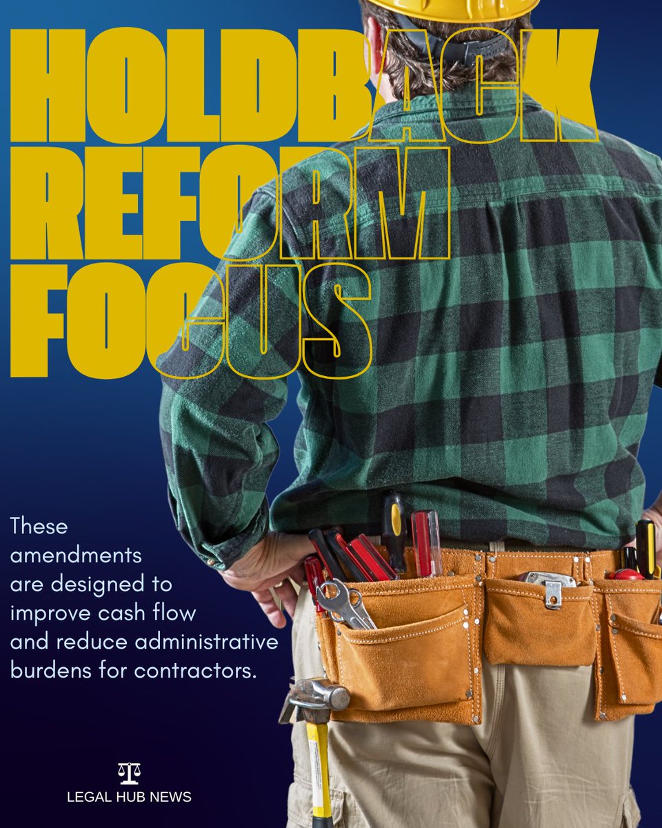A major change under Bill 60: Owners will soon be required to release statutory holdback annually, with mandatory flow-down to contractors and subcontractors. This marks a significant shift from the current system. Learn more here: na3.hubs.ly/y0c3nP0