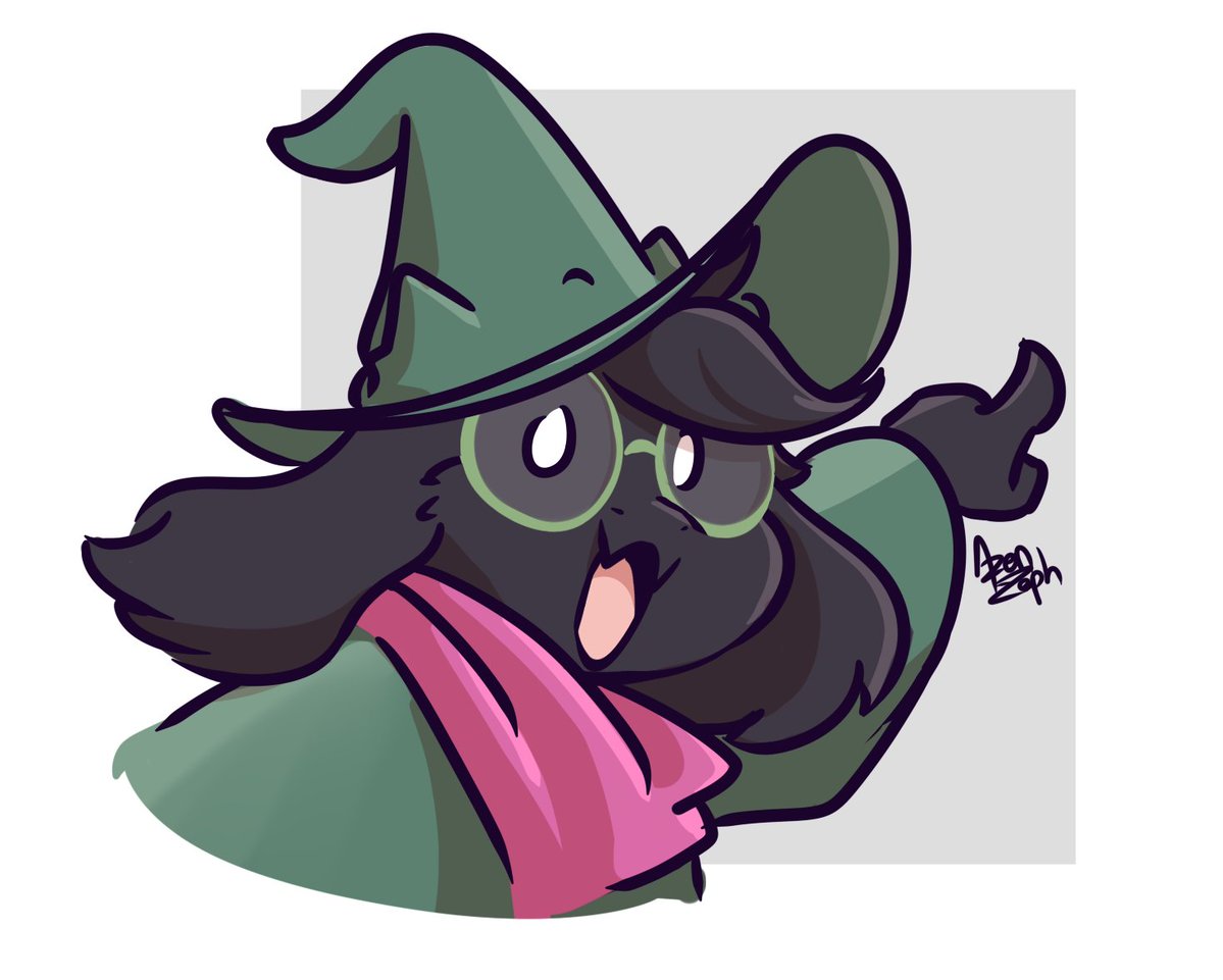 bihourlyralsei's tweet image. this ralsei&apos;s original artist: @/azenzeph