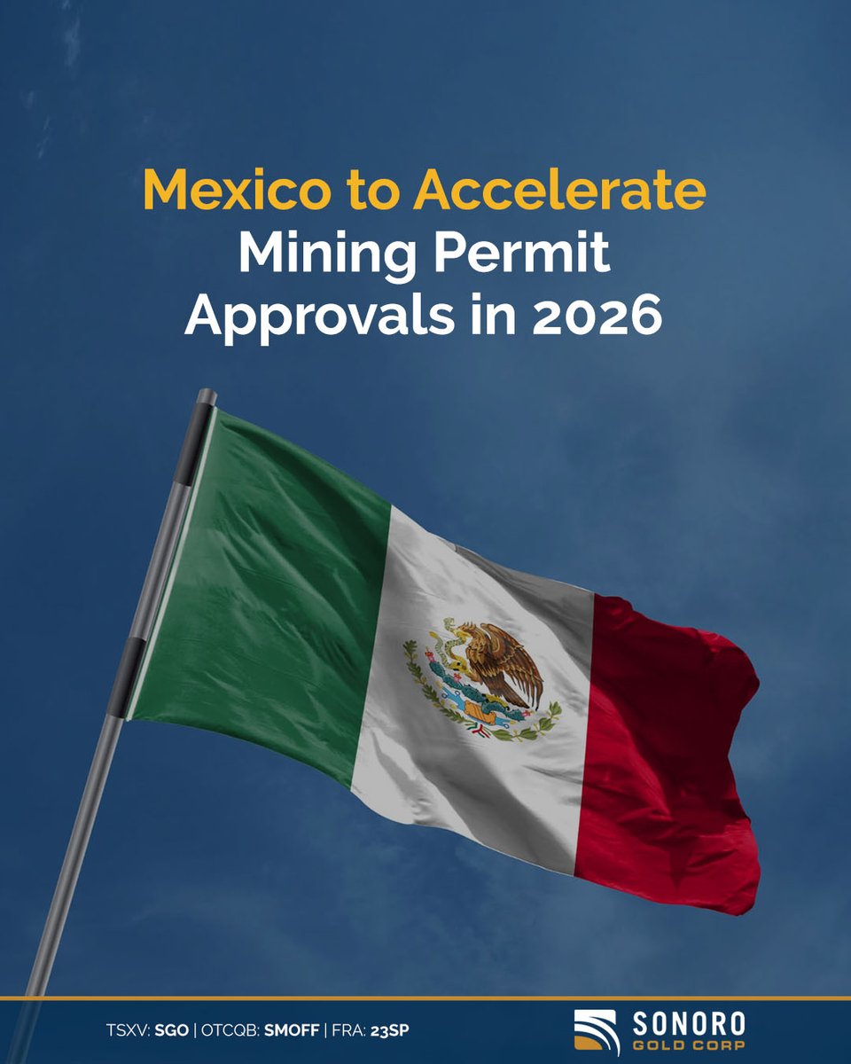 With #Mexico set to boost its #mining sector by next year through implementing supportive measures, our Sonora-based assets are well-positioned to benefit.

Read full article: ordnl.link/n1sOK9r

🇨🇦 #TSXV: $SGO $SGO.V | 🇺🇸 #OTCQB: $SMOFF | 🇩🇪 #FRA: #23SP