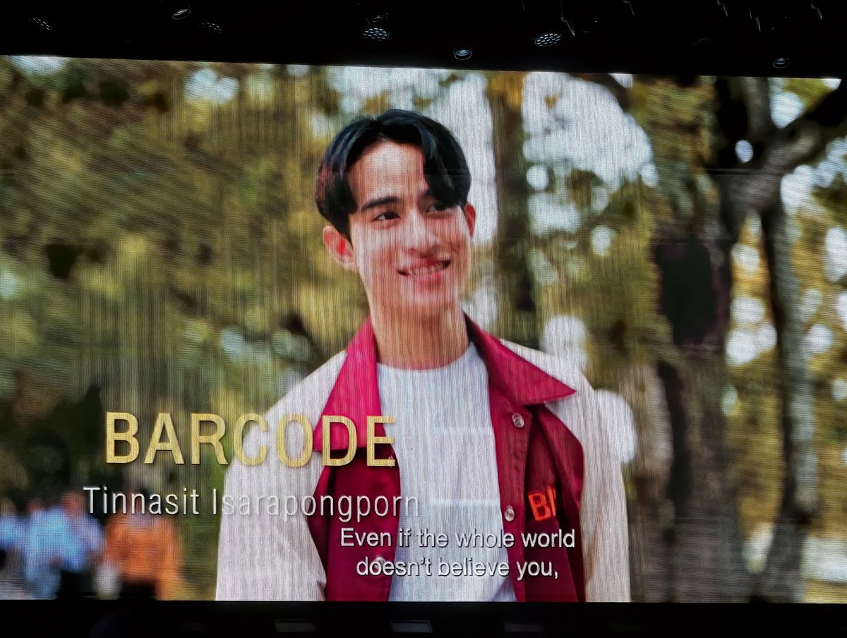 JuneUne39's tweet image. น้องโง้ดดดด พี่ภูมิใจ ฮือออ มีน้ำตา
#GMMTV2026 #barcodetin #Unit