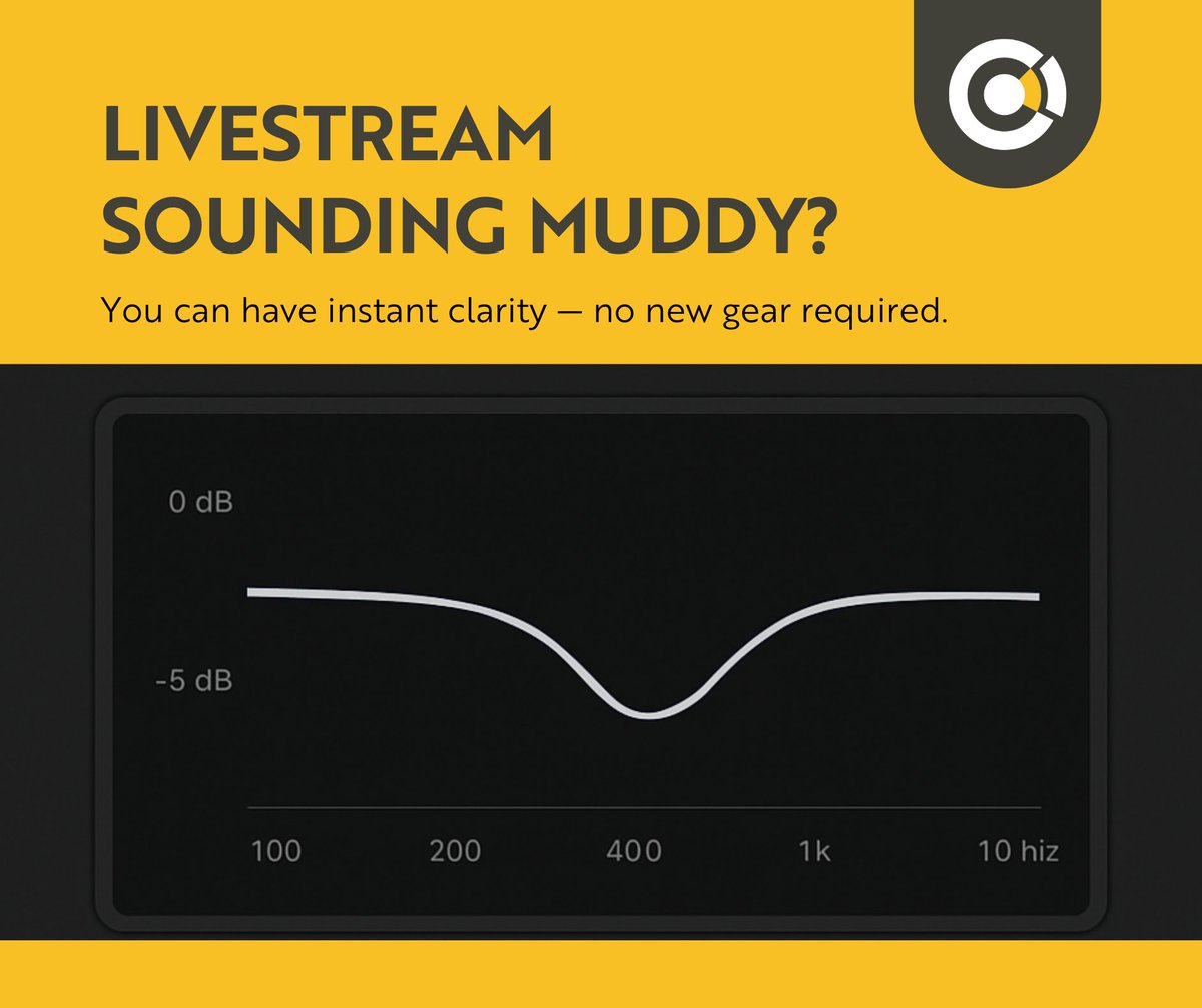 ccisolutions's tweet image. One easy tweak = clearer livestream audio.
Goodbye muddiness.

#TechTipsTuesday #LivestreamAudio #ChurchTech
