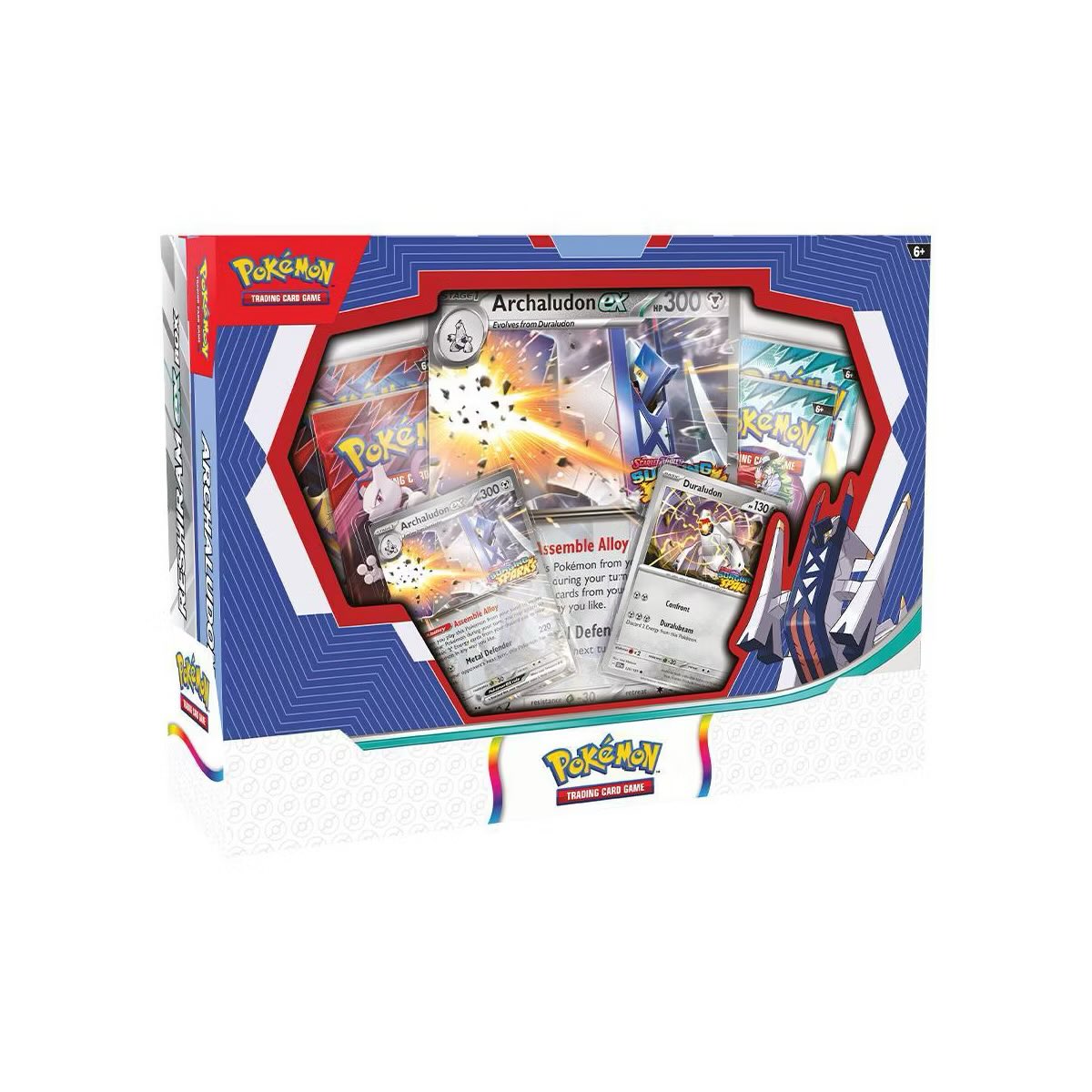 switchstock's tweet photo. Target Black Friday Boxes are available again  to purchase

$35 for 8 Packs ($4.38 each)

Black Kyurem ex &amp; Melmetal ex:
https://t.co/qUKKEp05qZ

Archaludon ex &amp; Reshiram ex:
https://t.co/NlMxVVM0Re https://t.co/Ne4oz14YPn