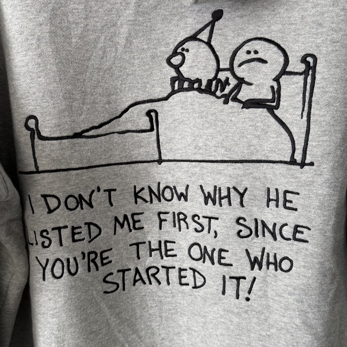 studio_doublep's tweet image. Compàgno hoodie CPGN สีเทาปักหน้าหลัง เชือกเดิมนะคะ ตำหนิปลายเชือกโดนตัดน้า

 ✿ สภาพโดยรวม 9.5/10

 ✿  อก: 54 ยาว : 27

 ✿ ราคา 360.- ส่งฟรี