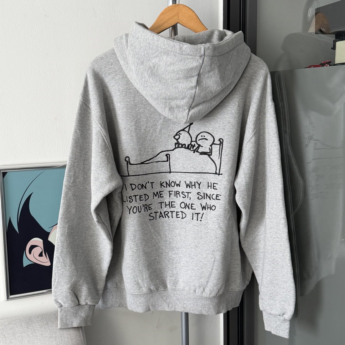 studio_doublep's tweet image. Compàgno hoodie CPGN สีเทาปักหน้าหลัง เชือกเดิมนะคะ ตำหนิปลายเชือกโดนตัดน้า

 ✿ สภาพโดยรวม 9.5/10

 ✿  อก: 54 ยาว : 27

 ✿ ราคา 360.- ส่งฟรี