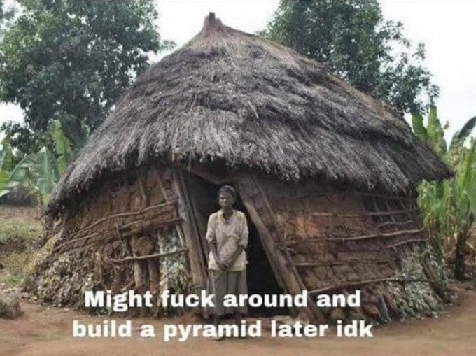 giant36994147's tweet image. The only reason you are slightly more advanced than this, is because you had the luxury of access to white culture. But at the end of the day this is what your people have become in your ancestral homelands after hundreds of years of &apos;YT&apos; leaving africa to it 🤷🏻‍♂️