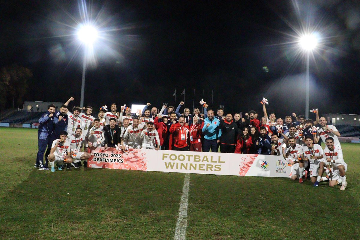 📌 Deaflympics’te Türkiye A Milli Futbol Takımı olimpiyat şampiyonu oldu

📎 dha.com.tr/2765574