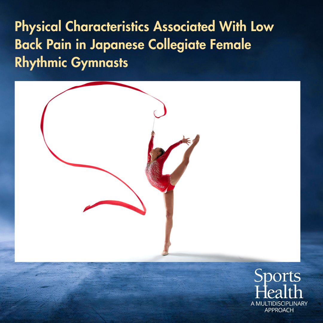 aossmjournals's tweet image. 🤸‍♀️ Among Japanese collegiate rhythmic gymnasts, low back pain (LBP) was linked to deficits in hip flexor strength and external rotation range of motion on the nondominant side. Targeted hip training may aid in LBP prevention and rehab. 

ow.ly/U2V950XnRwk 

#SportsHealth