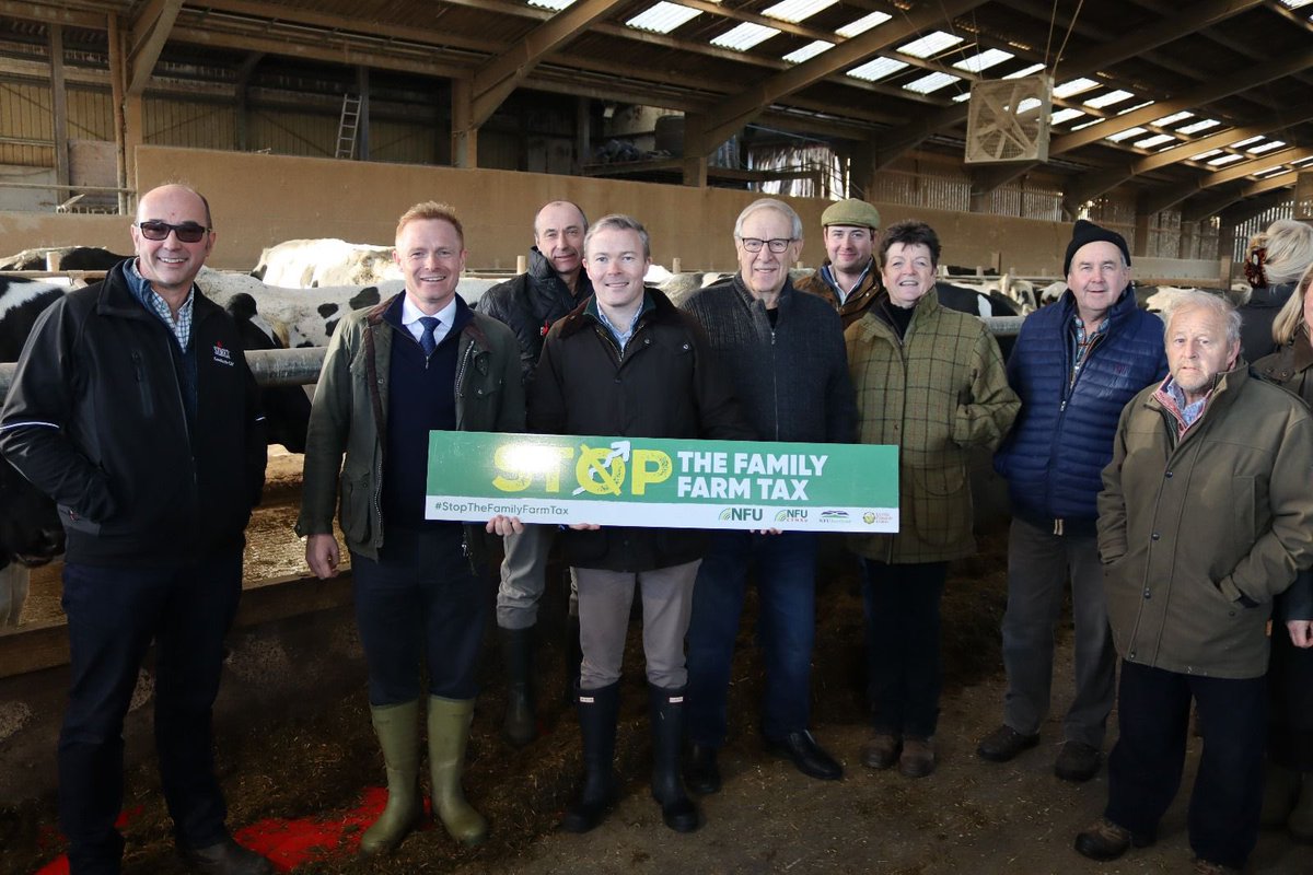 _RobbieMoore's tweet image. Great to visit Mount Pleasant School Farm near Bromsgrove alongside @BradleyThomasUK meeting local farming families.

Our message to the Chancellor is clear: Change course on the family farm tax and family business tax or risk destroying generations of British farming.