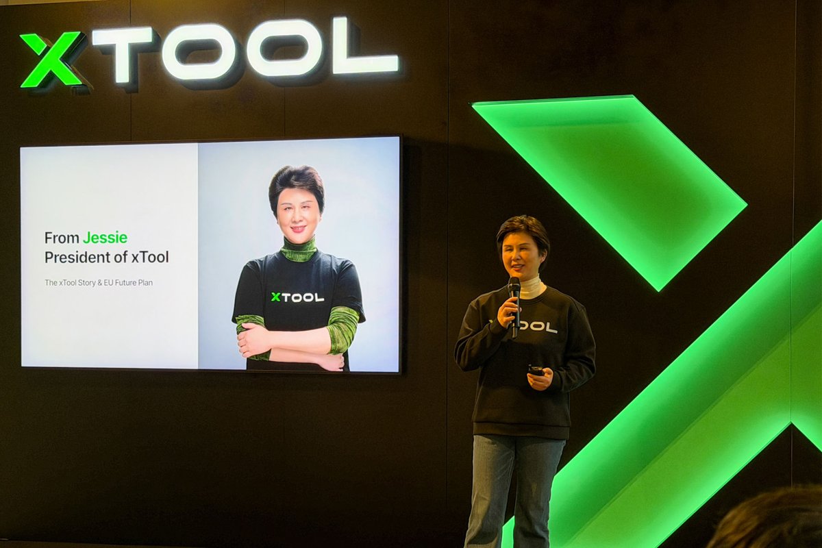 01net's tweet image. xTool débarque en Europe avec une stratégie ambitieuse : "Make It Here".
Des machines pros, un réseau local… et un soutien aux petits créateurs 💪➡️ 01net.com/actualites/xto… #partenariat