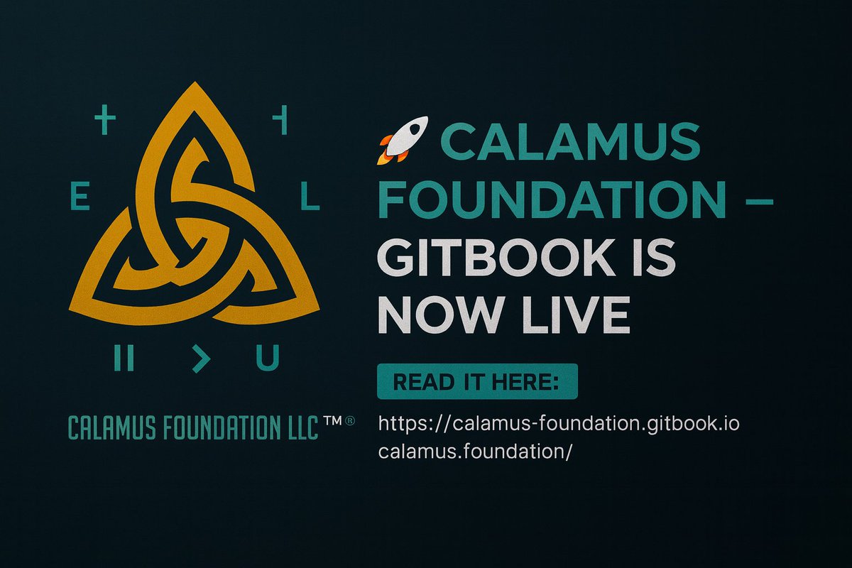 CalamusFund's tweet photo. 🚀 Our Calamus Foundation GitBook is now live - transparently outlining our mission, AI architecture &amp; RWA innovation.

Explore the future of defense-grade tech:
🔗 https://t.co/715JHAK7OP

@NATO @DIANA_NATO @NATOinnovation
#Innovation #DualUseTech #DefenseTech #AI #RWA #GitBook https://t.co/1tlNnRn2t8