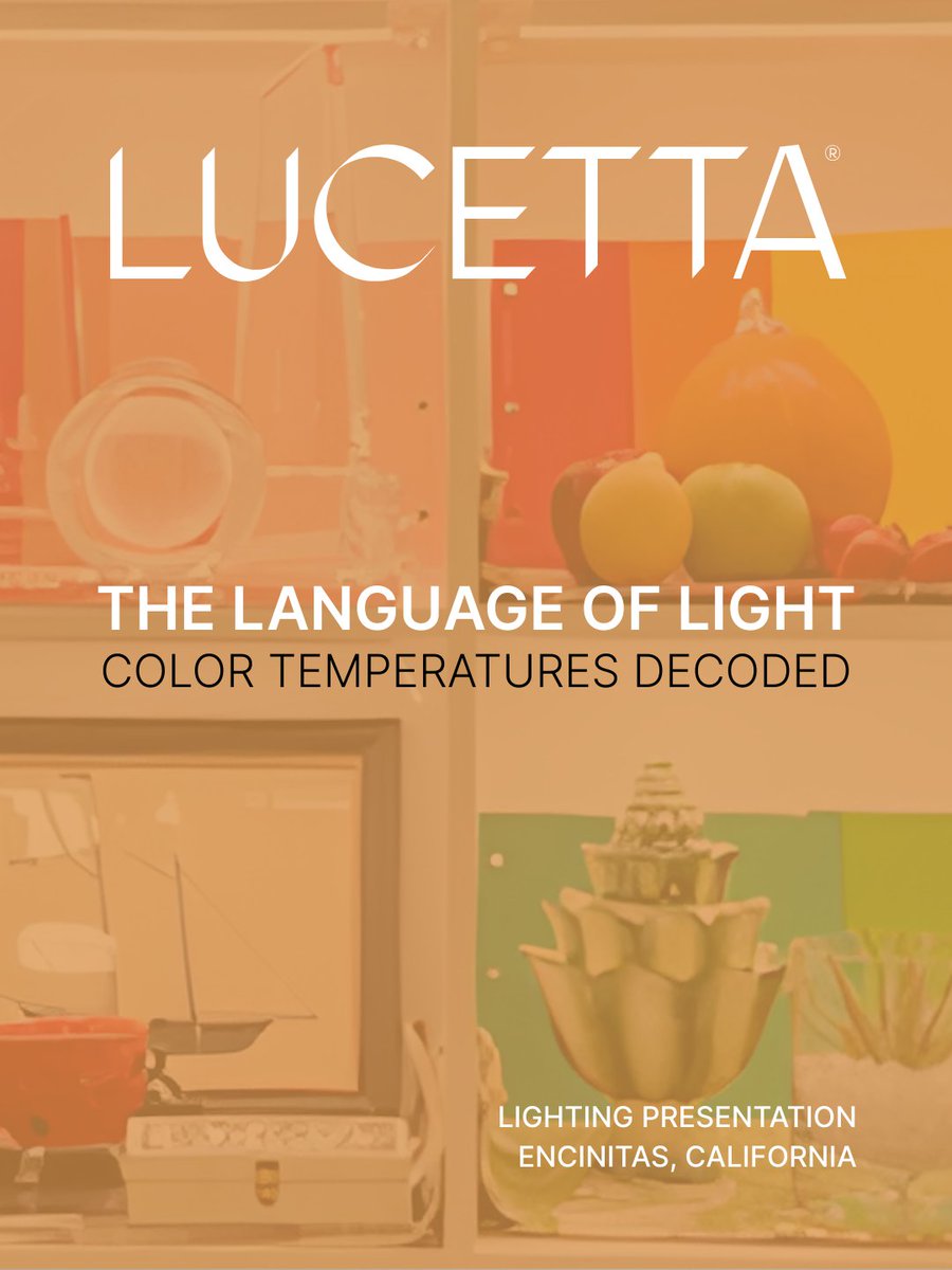 LightingLucetta's tweet photo. Thank you to everyone who joined us for “The Language of Light: Color Temperatures Decoded”, an ASID IES presentation in Encinitas, California. We are grateful to Black Whale Home for hosting and to our partners at LIGHT SoCal for their collaboration. 

#LucettaLighting https://t.co/nA2QIPNfK1
