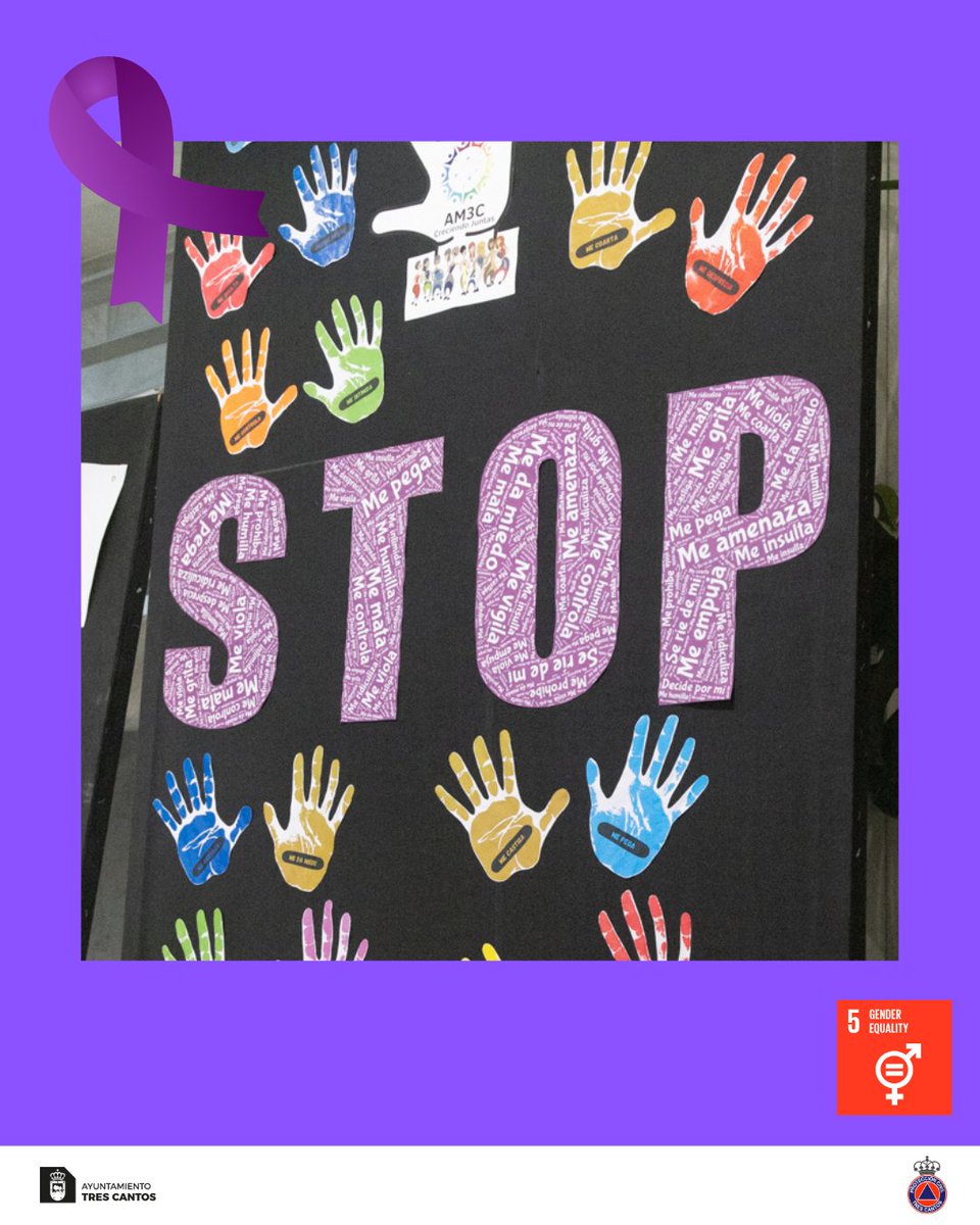 Hoy, 25 de noviembre es el Día Internacional de la Eliminación de la Violencia contra la Mujer.

Desde el <a href="/ayto3cantos/">Ayuntamiento Tres Cantos</a> se ha realizado la lectura de un manifiesto. Los distintos sectores de la sociedad tricantina piden para que se termine erradicando estos hechos.

#trescantos