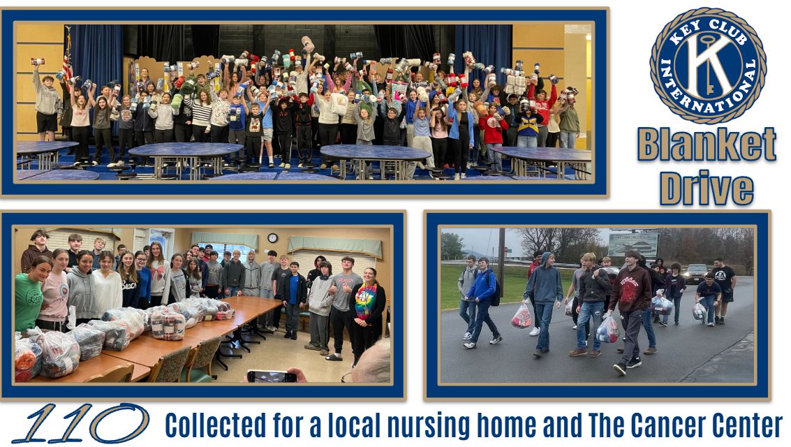 Clay HS Key Club - Blanket Drive psqr.io/AFqKfYC76- via <a href="/ParentSquare/">ParentSquare</a>