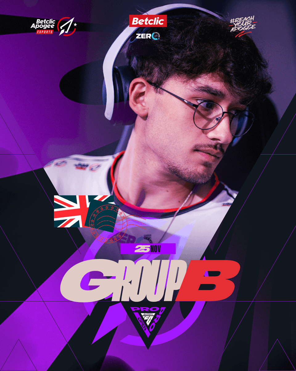 Darkley11 plays TODAY at 18:00 GMT! 🔥

Time for his FC Pro Open debut in Group B.
Watch live: twitch.tv/easportsfc

Let’s go, <a href="/Darkley_11/">Darkley11</a>! 👊
#ReachYourApogee 🚀