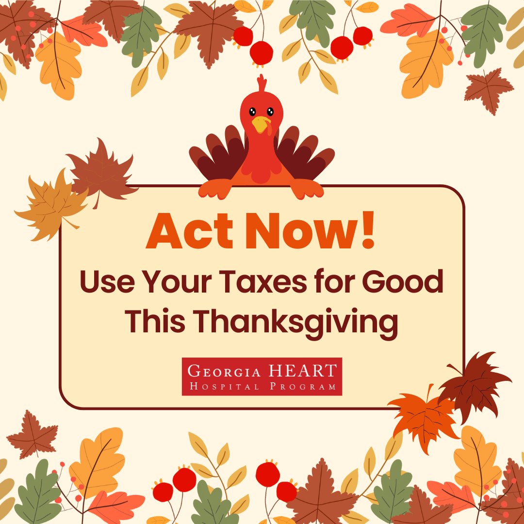 Your Georgia HEART participation provides vital healthcare services for communities across rural Georgia. Submit your 2025 tax credit application today and maximize your year-end impact — visit georgiaheart.org to sign up! #GeorgiaHEART #RuralHealthcare❤️