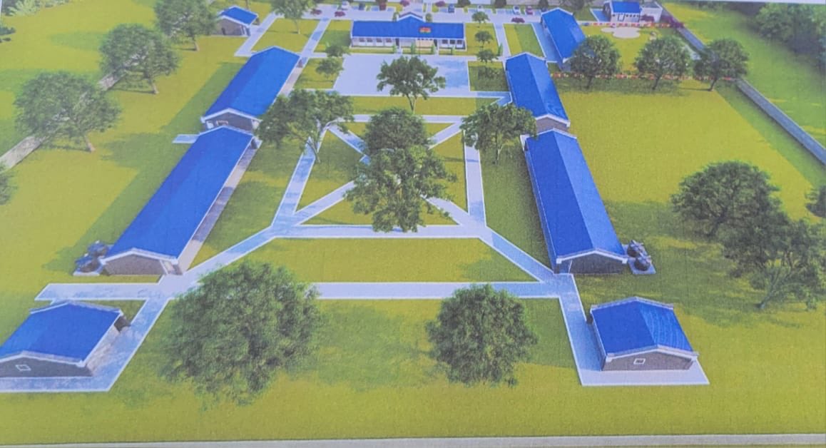 SamuelAtandi's tweet image. Artistic  impression of the New Upanda comprehensive school. The project to be fully funded by Mpesa foundation.