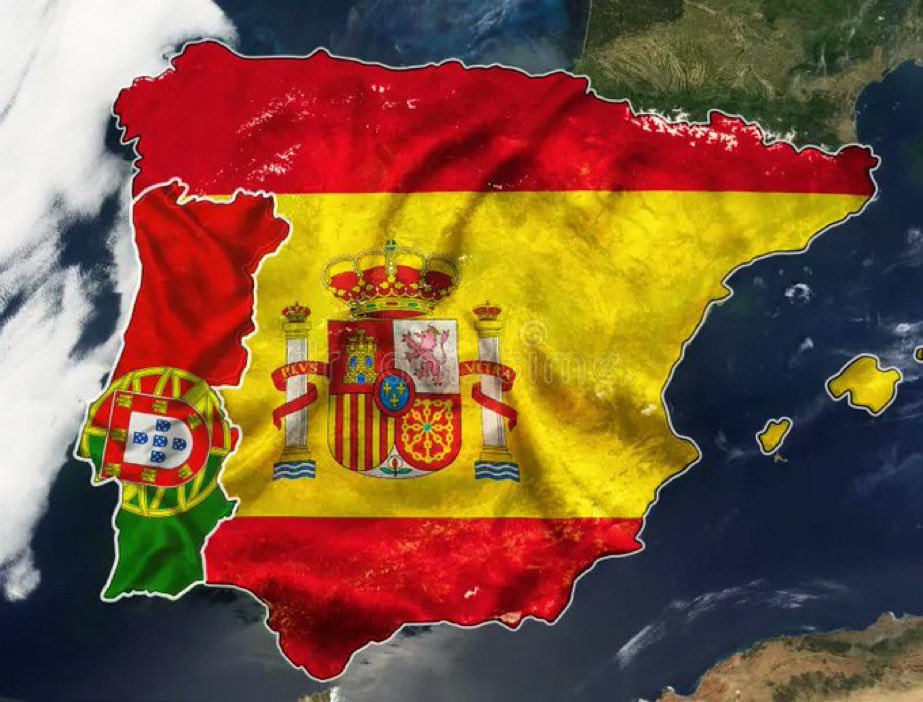 questiona_te's tweet image. Numa Europa cada vez mais fragmentada e dividida, ideologicamente, seria interessante para Portugal e Espanha trabalharem em conjunto em prol da sobrevivência do Povo Ibérico? 🇵🇹  🇪🇸

Deixem a vossa opinião nos comentários.
