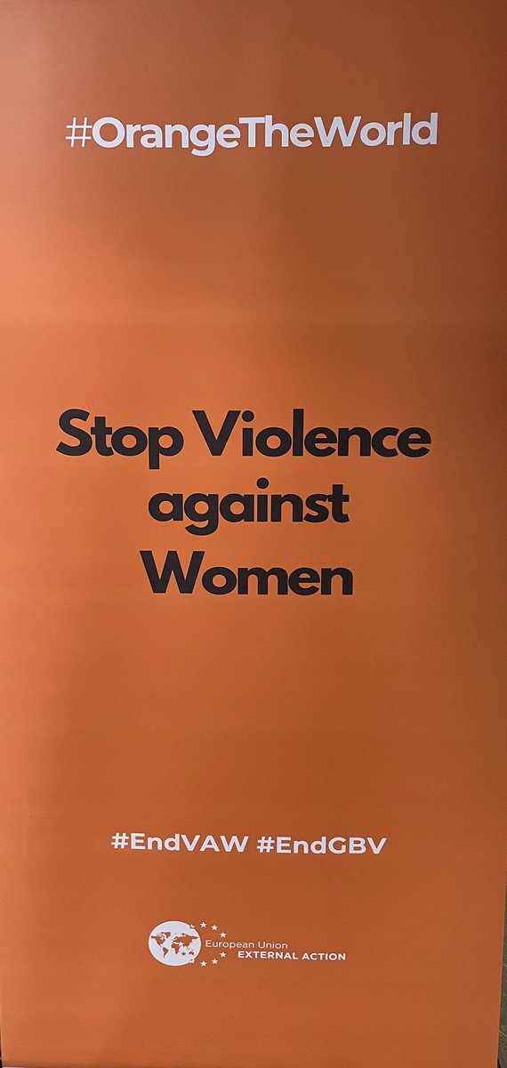 On the International Day for the Elimination of Violence against Women <a href="/EU_ASIAPAC/">EEAS Asia Pacific</a> stands together calling for zero tolerance for violence against women and girls. Every women deserves safety and dignity
#OrangeTheWorld
#EndViolenceAgainstWomen