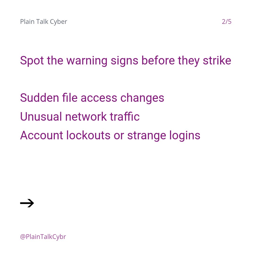 PlainTalkCybr's tweet image. your system? Share below! #cybersecurity #ransomware #securitytips #businessprotection #cyberawareness