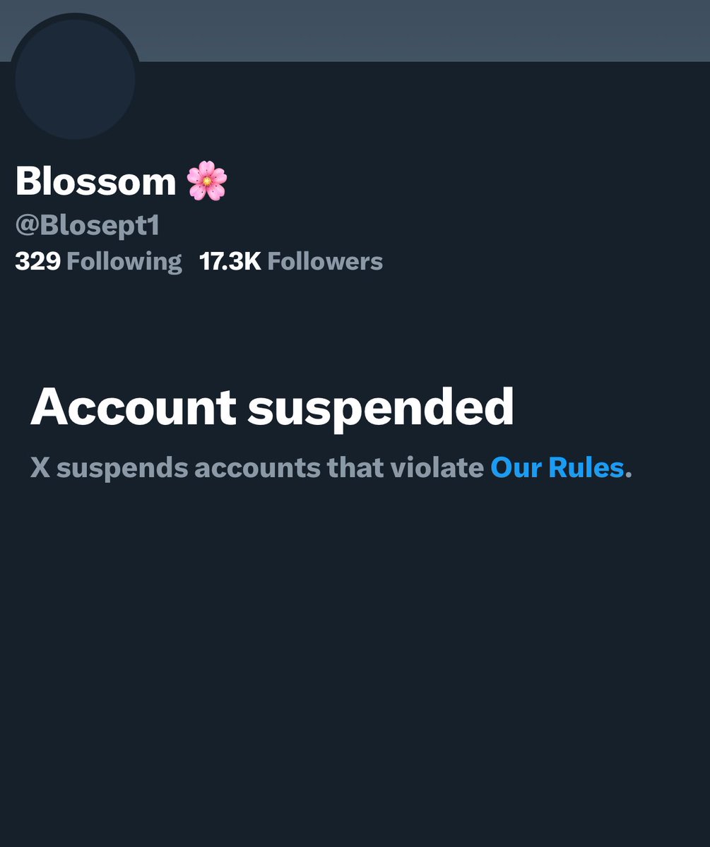 praisejohnn's tweet image. So x suspended blossoms acct after 700m views 
Also suspended the other guy who got 2b views ..

Nawaooo