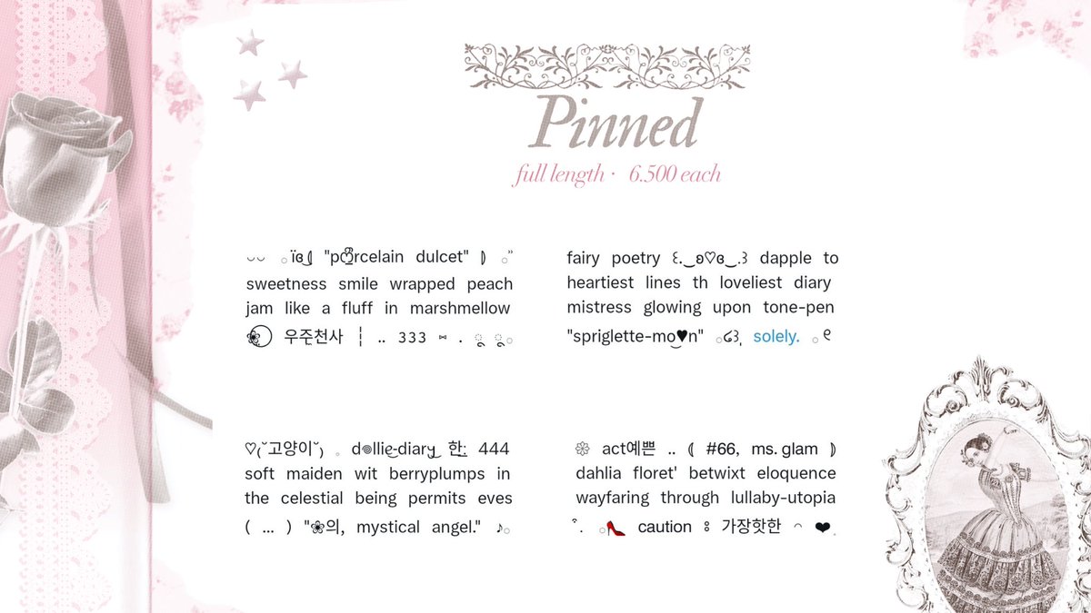 OfBonne's tweet image. ᅠ 
𓏞   :  Postage ⠀   ⠀of ⠀   ⠀Pinned 
⠀  ⠀  ⎯ tiny.cc/pinneds + ( 𝗘͟𝗽͟. 𝗩 )
ᅠ