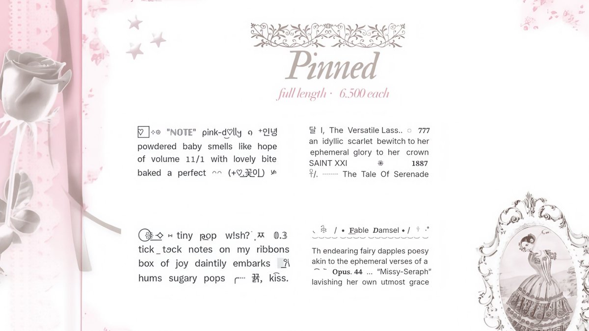 OfBonne's tweet image. ᅠ 
𓏞   :  Postage ⠀   ⠀of ⠀   ⠀Pinned 
⠀  ⠀  ⎯ tiny.cc/pinneds + ( 𝗘͟𝗽͟. 𝗩 )
ᅠ