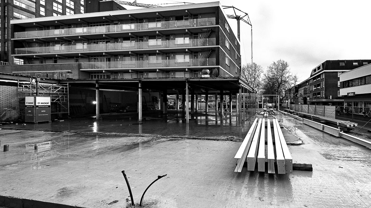 hiemstraphoto's tweet photo. Voortgang nieuwbouw Scapino pand Burgemeester Kuperusplein/Sieversstraat  Heerenveen📷 26 november 2025. https://t.co/aXju1pmAvB