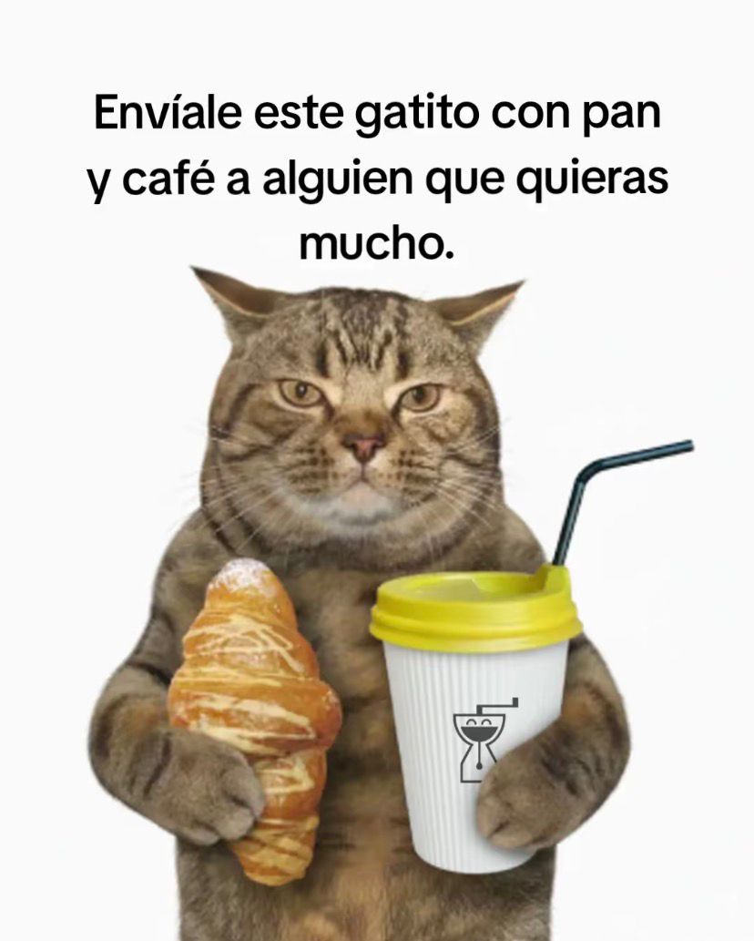 Buen día, gente del mal. Les dejo un pan y un café jumbo.