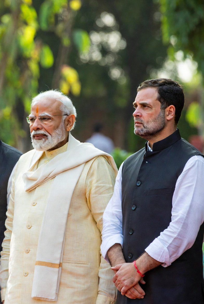 V_with_RG's tweet image. देश में हालात बोलते हैं:
बेरोज़गारी रिकॉर्ड तोड़,
महंगाई आसमान पर,
किसान सड़क पर,
और लोकतंत्र की संस्थाओं पर लगातार सवाल।
जब ज़मीन पर समस्याएँ बढ़ रही हों,
तो सिर्फ चमक-दमक, इवेंट, और कैमरे किसी देश को नहीं चला सकते।
जनता असल काम, पारदर्शिता, जवाबदेही और एकजुट भारत चाहती है...…