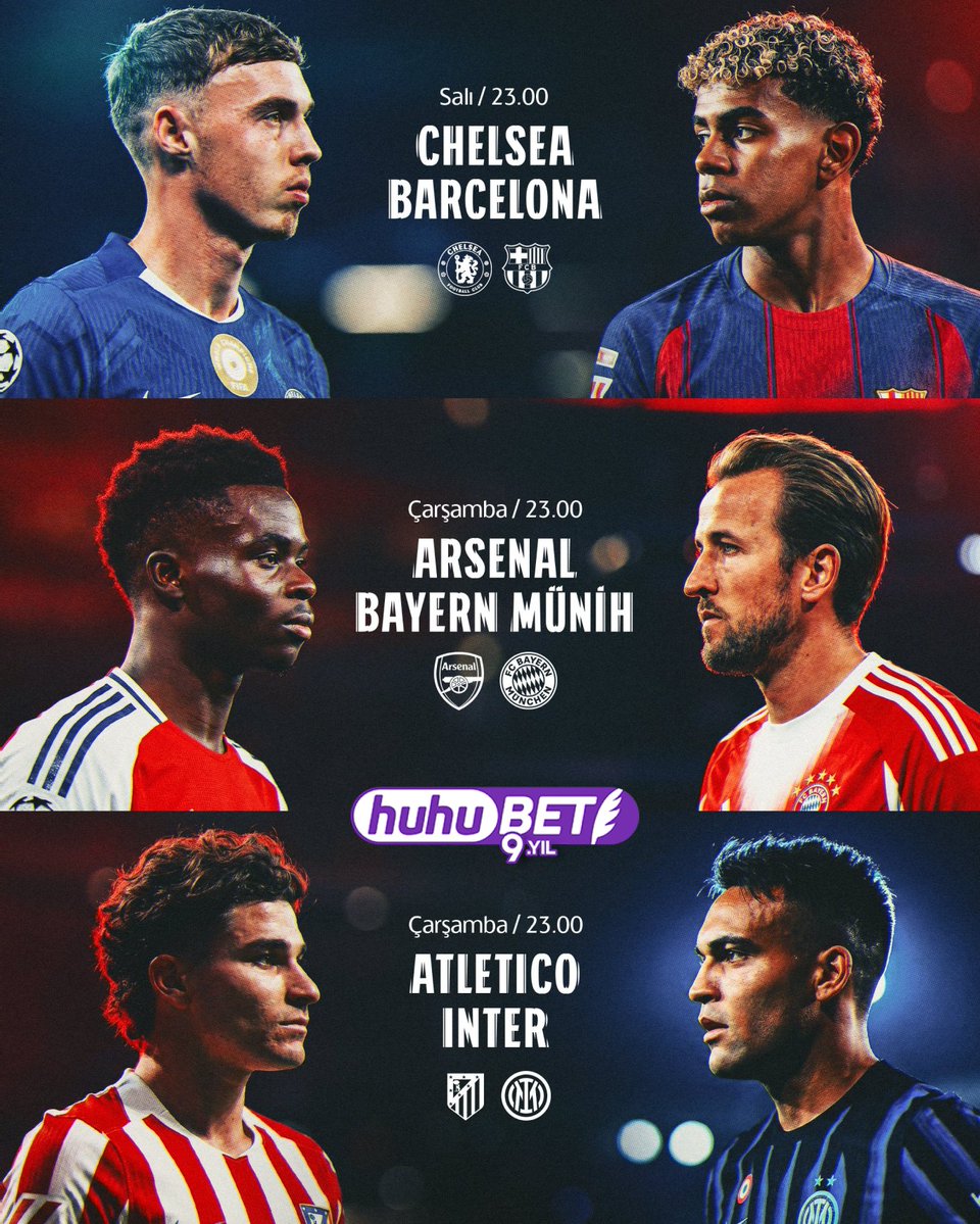 #UCL'de bu hafta ✨

Huhubet.online