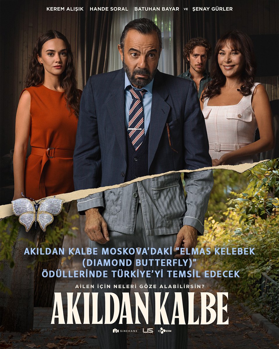 #AkıldanKalbe Elmas Kelebek ödüllerinde Türkiye'den 3 filmden biri olarak aday gösterilmişş, umarım bu güzel ödülü alırlar çok derin ve çok güzel bir filmdi 🥹
