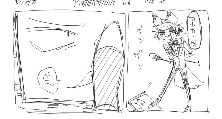 tensyokukinen's tweet image. きもいらくがき