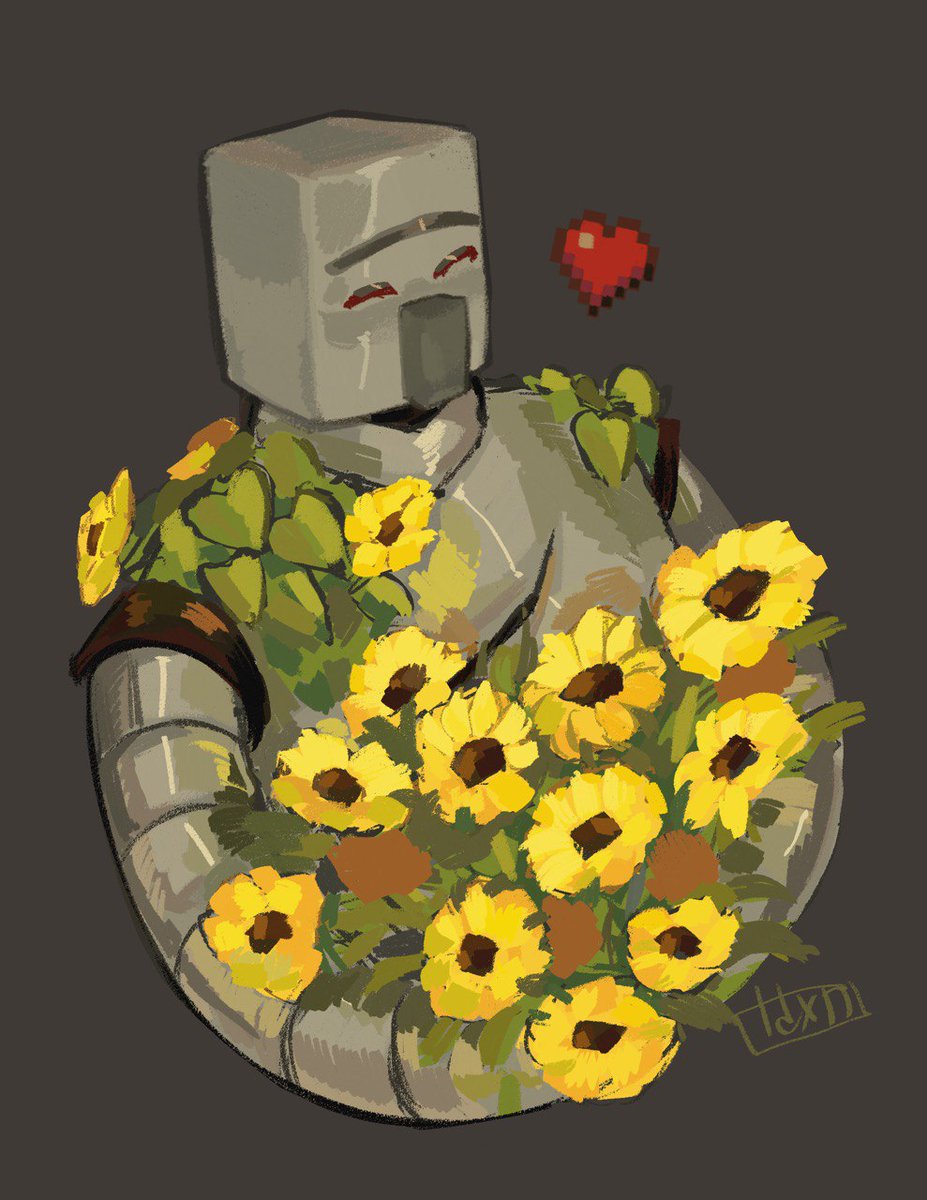 idxn152266's tweet image. * happy golem noises *
#Minecraft #sketchart