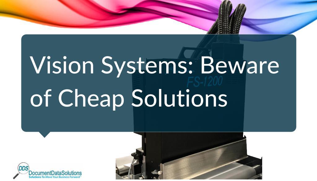 data_document's tweet image. While low-cost solutions may seem attractive initially due to their lower upfront investment, they can cost more in the long run.
Read more 👉 lttr.ai/AlHrp

#VisionSystems #DDS