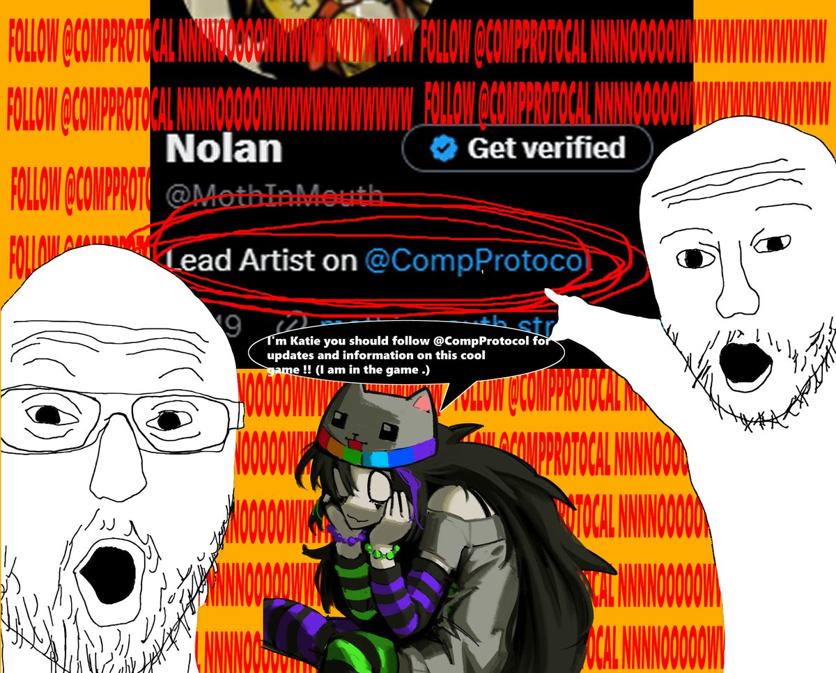 MothInMouth's tweet image. Hi guys . I am the lead artist and a marketing artist on @CompProtocol . We&apos;re all working really hard so we can start posting small snippets and teasers for the game , so SMASH THAT LIKE BUTTON AND BING THAT BELL TYTY #ROBLOX #COMPANYPROTOCOL #robloxart
