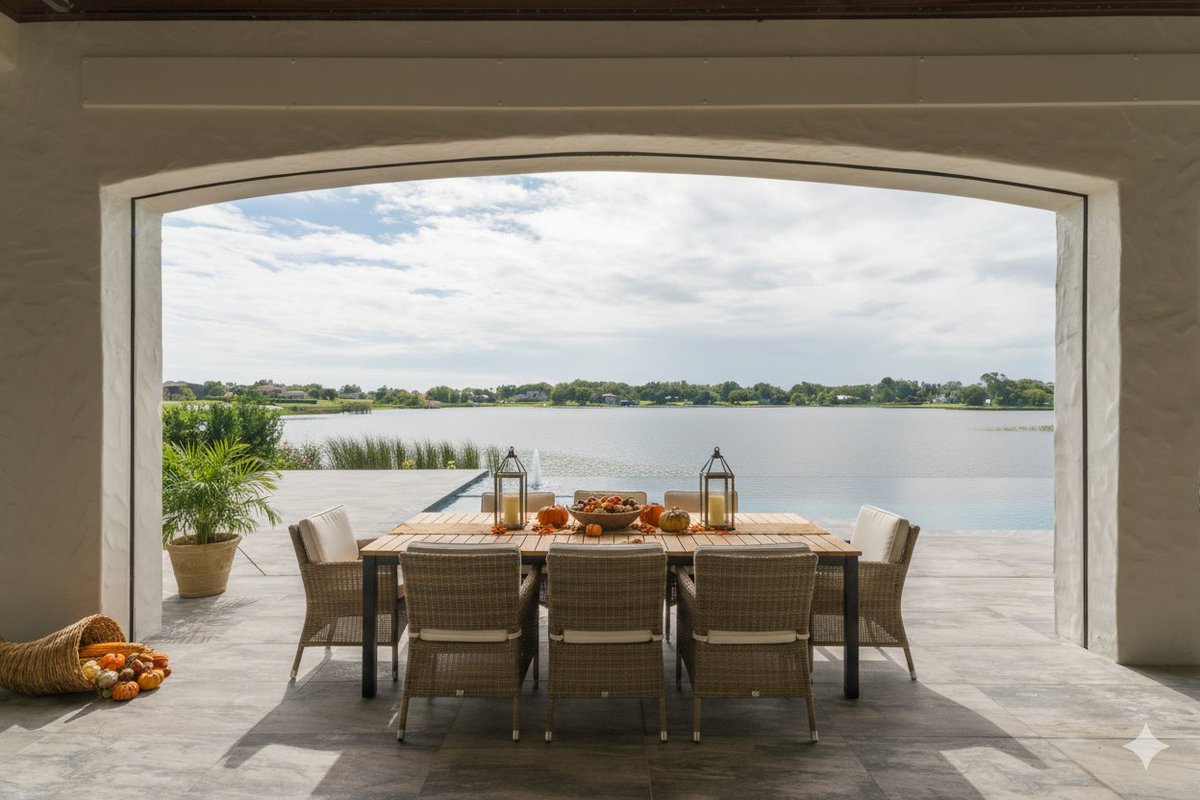 BeckDesignBuild's tweet photo. Just two days until Thanksgiving! 🦃 We're already imagining the wonderful gatherings, laughter, and warmth in the luxury homes we've built. Sending early wishes for a Happy Thanksgiving to all past &amp; future clients, family, &amp; friends! Safe travels! 🥂 https://t.co/TxT9haKa6Z