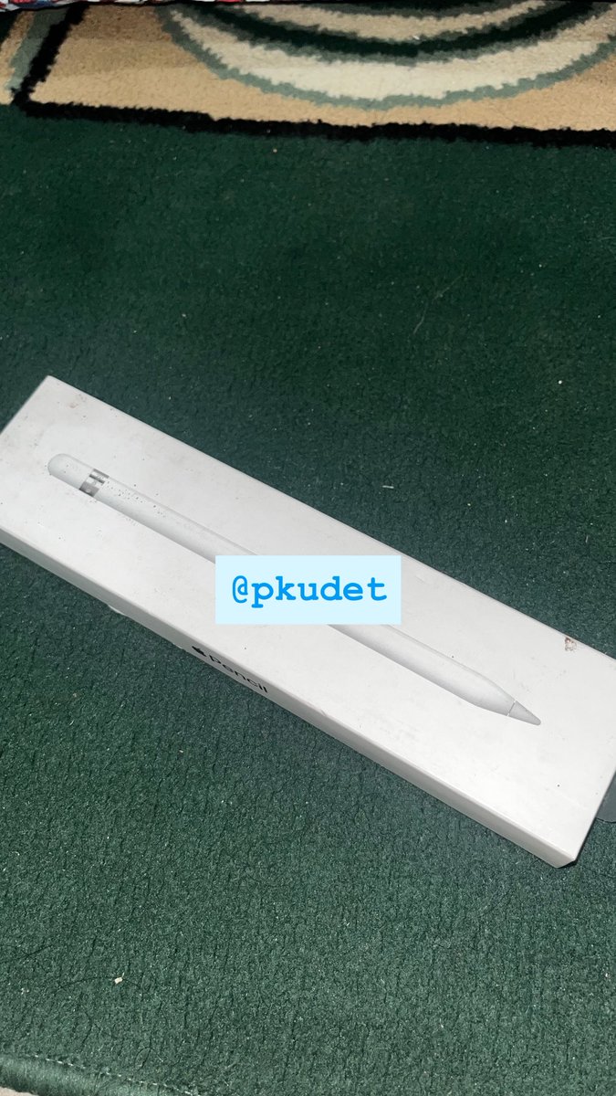 PKudet's tweet photo. WTS Apple Pencil gen 1
- Kualitas masih oke, pemakaian pribadi
- Tip masih bagus, masih ada cadangan orinya
- Ada box nya
- Minus ada di last foto
- Jual karena ganti IPAD M3 jadi cari pencil gen 2
IDR 800.000 bisa nego
COD sekitar JABODE
#zonauang #wts #applepencil #ipad https://t.co/31Y38jHhYF
