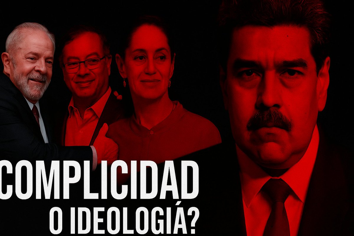Lula, Petro y Claudia Sheinbaum saben perfectamente quién es Nicolás Maduro.
Saben de las torturas.
Saben del terrorismo de Estado.
Saben de la acusación por narcoterrorismo.
Saben del Cartel de los Soles designado como organización terrorista.
Saben de los informes de la ONU y