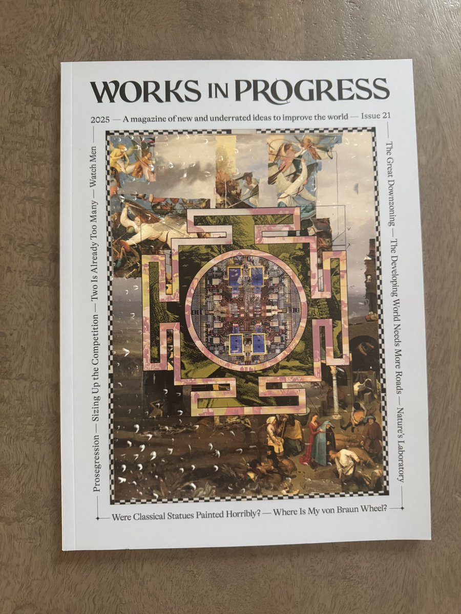 m_ashcroft's tweet image. It’s rare that I get a product that makes me think “you know, I would love to work for this company”, but this is one of them

spectacular and beautifully crafted work from @WorksInProgMag