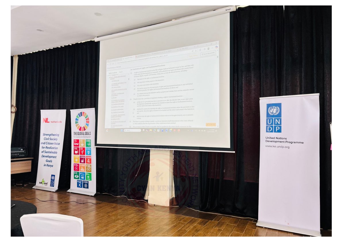 Exciting 🥳moment at Pride Inn Azure as our 3-day Digital Civic Space Advocacy training commences! 🎊

#CYANKenya #DigitalAdvocacy