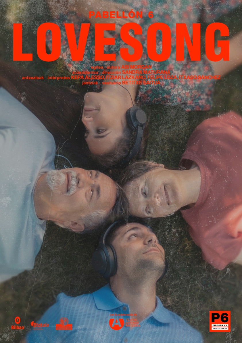 LOVESONG
abenduak 18, estreinaldia <a href="/Teatro_Arriaga/">Teatro Arriaga Antzokia</a>-n 
abenduak 19-urtarrilak 11, Pabellón 6an

Maitasunaz eta denboraren joanaz hitz egiten duen istorio hunkigarria da.
bit.ly/3XBB7hz
#antzerkia #pabellón6 #bilbo
