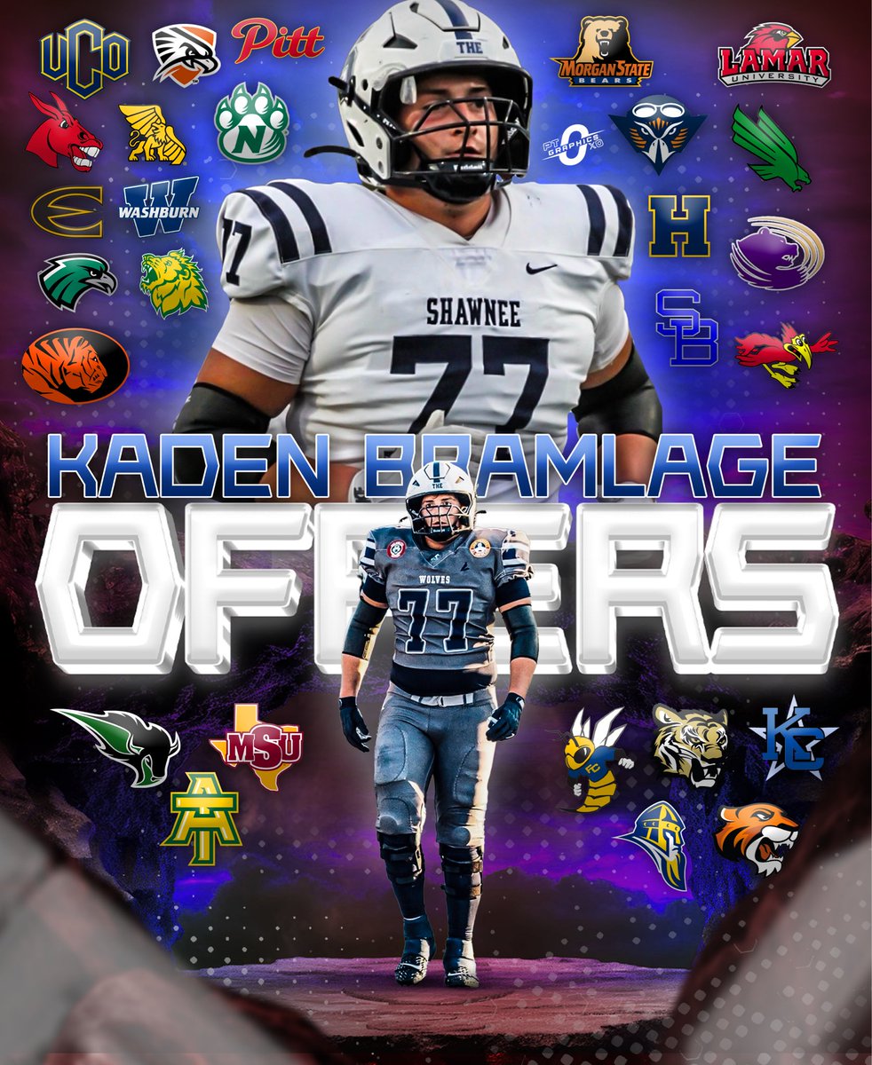 Forever blessed with these opportunities and for the coaches that have believed in me thus far 🙏🏼 time to find a 🏠 ‼️
 
Recruitment still 100% open

2026 OL❗️ primarily played OG but can play at all 5 positions on the OL #OkPreps