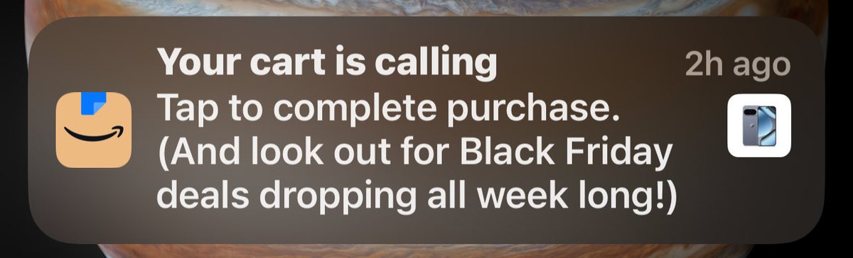 WTF?! <a href="/amazon/">Amazon</a> 

I got an alert on my phone "tap to complete purchase"

I had nothing pending.
I bypassed the message and opened the app.

THEY PLACED A WHOLE ASS $800 SMART PHONE IN MY BASKET AND SENT ME A PUSH NOTIFICATION TO ONE-CLICK "COMPLETE YOUR ORDER"!!!

🤬🤬🤬🖕🖕🖕