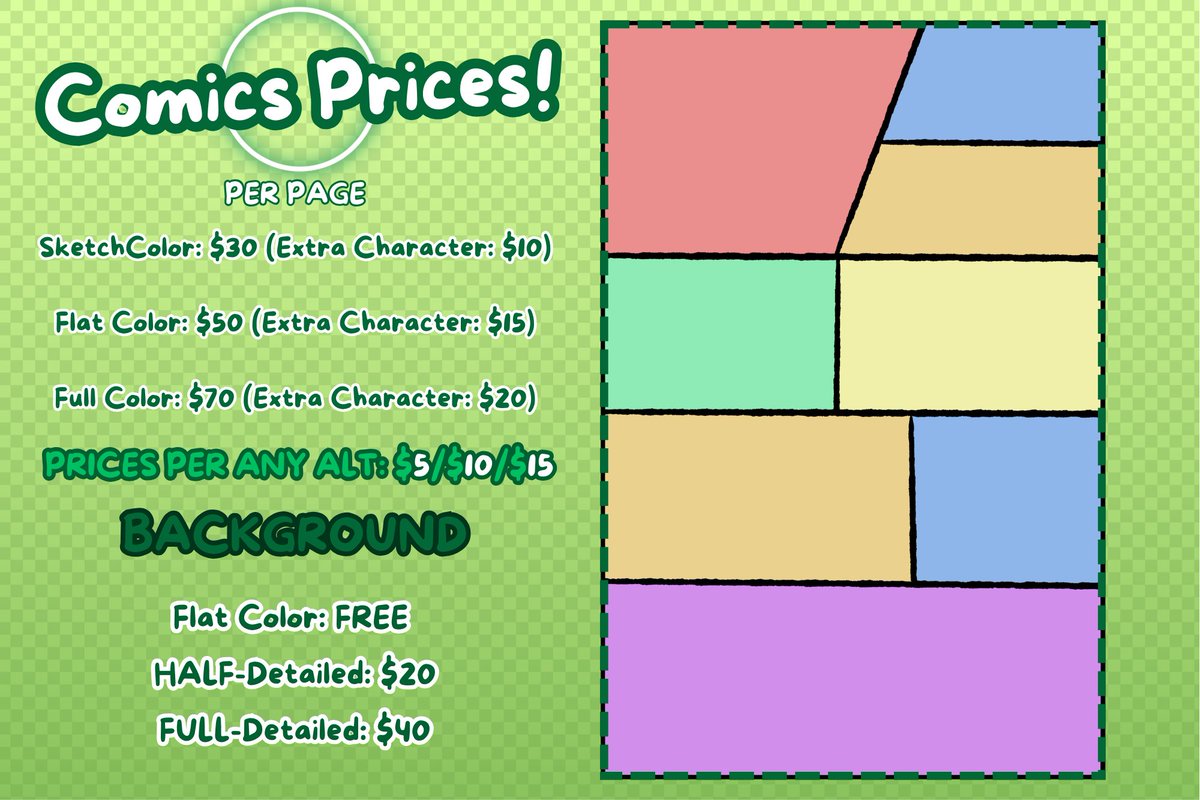 SebToons / COMMS OPEN!!! / 3-5 tweet media