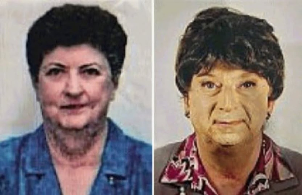 g1's tweet image. Homem que guardava corpo mumificado da mãe é preso vestido de mulher por receber aposentadoria da idosa morta glo.bo/p7gy3bm