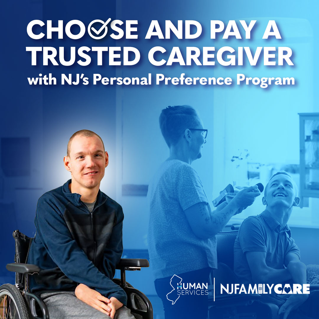 NJDHS's tweet image. New Jersey’s Personal Preference Program lets you choose your home care services, while paying those you know and trust to be your caregiver.
🔗 Learn more at ppp.nj.gov.