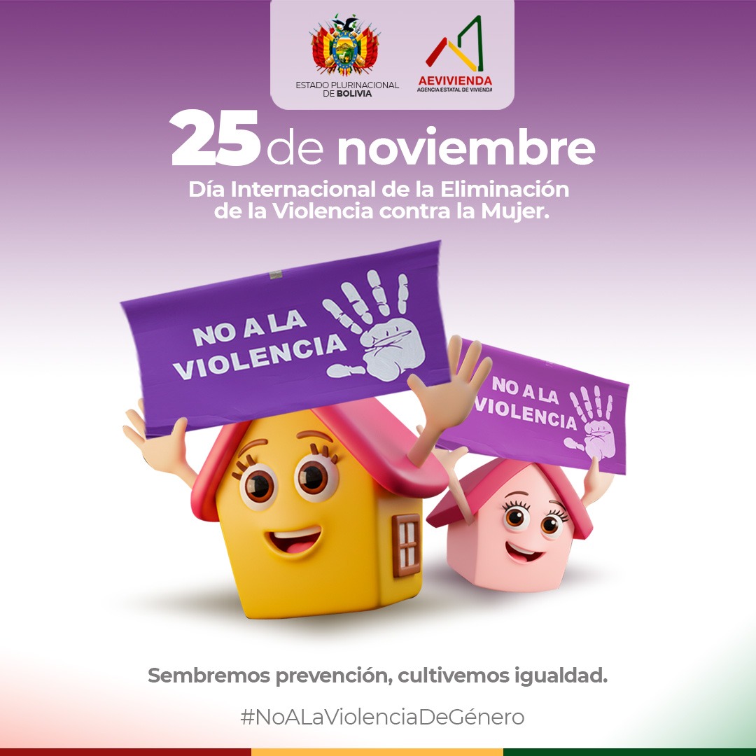 En este 25 de noviembre, Día Internacional de la Eliminación de la Violencia contra la Mujer, reafirmamos nuestro compromiso de caminar por el sendero del respeto y la igualdad, aportando al empoderamiento de las mujeres en procesos de construcción.